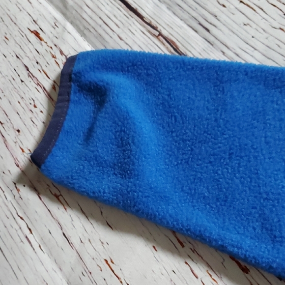 Eddie Bauer Boy's Blue and Gray Pullover Fleece 💙 - Picture 7 of 9